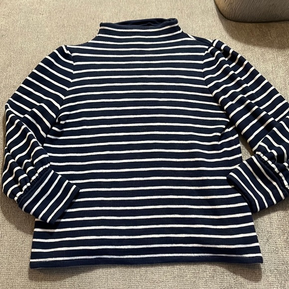 Madewell Sweaters - Madewell Striped Turtleneck Sweater